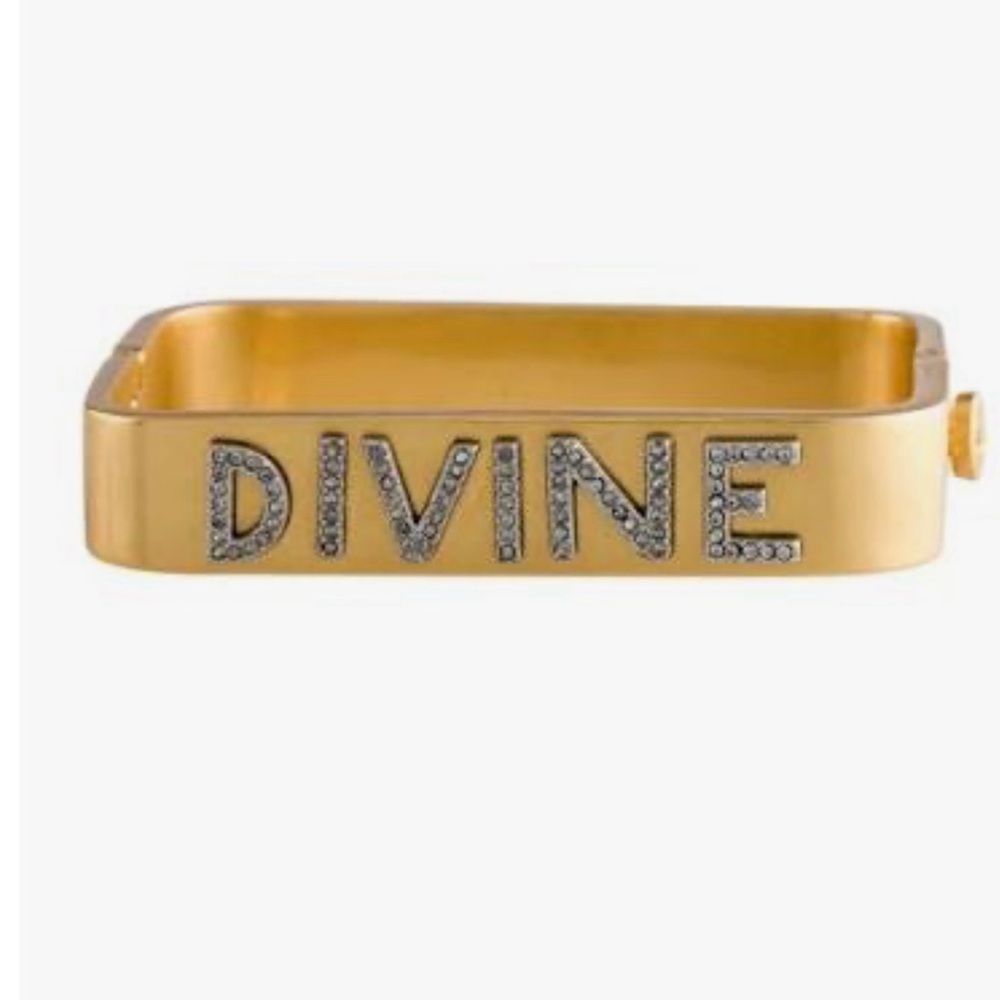 ISO Tory Burch Gold 'LOVE' Bangle Bracelet